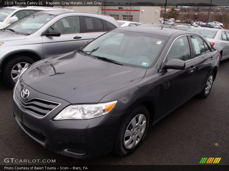 Magnetic Gray Metallic / Ash Gray 2010 Toyota Camry LE