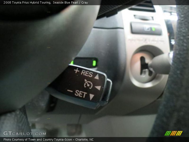 Seaside Blue Pearl / Gray 2008 Toyota Prius Hybrid Touring