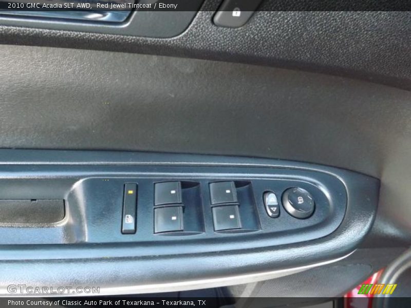 Red Jewel Tintcoat / Ebony 2010 GMC Acadia SLT AWD
