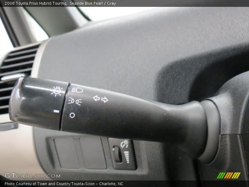 Seaside Blue Pearl / Gray 2008 Toyota Prius Hybrid Touring