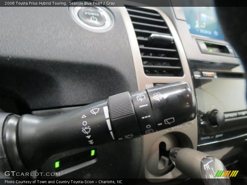 Seaside Blue Pearl / Gray 2008 Toyota Prius Hybrid Touring