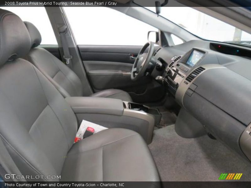 Seaside Blue Pearl / Gray 2008 Toyota Prius Hybrid Touring
