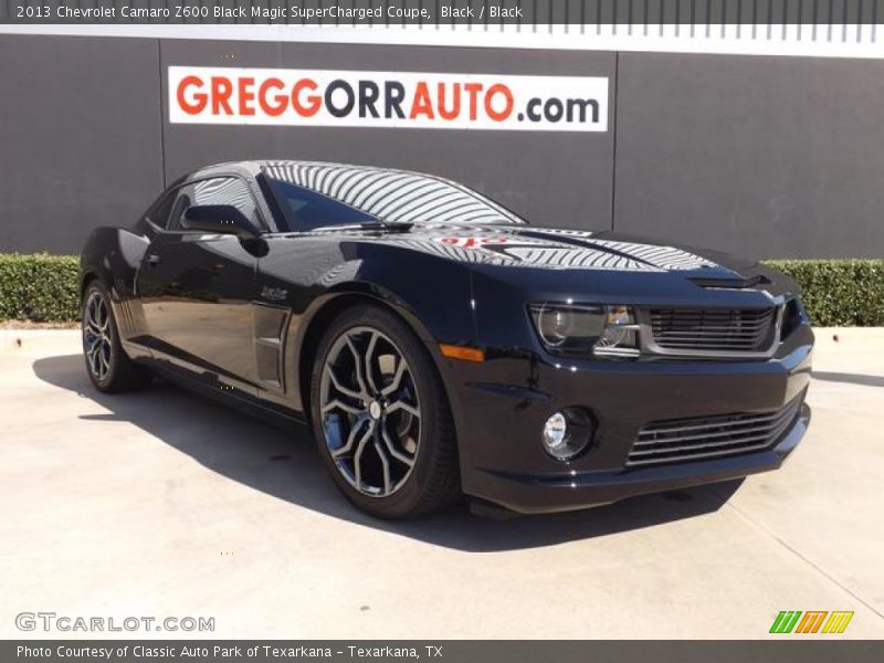 Black / Black 2013 Chevrolet Camaro Z600 Black Magic SuperCharged Coupe