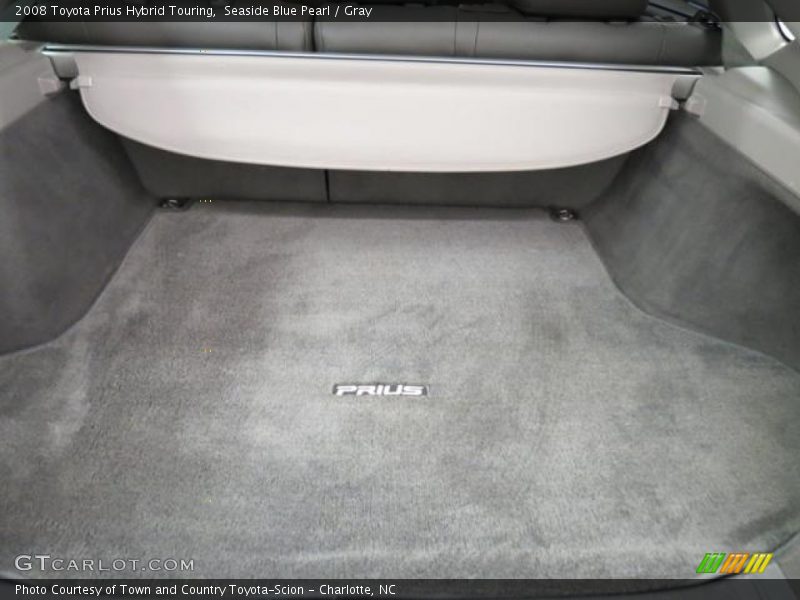 Seaside Blue Pearl / Gray 2008 Toyota Prius Hybrid Touring