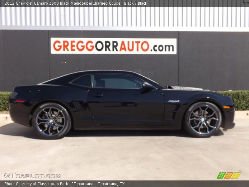 Black / Black 2013 Chevrolet Camaro Z600 Black Magic SuperCharged Coupe