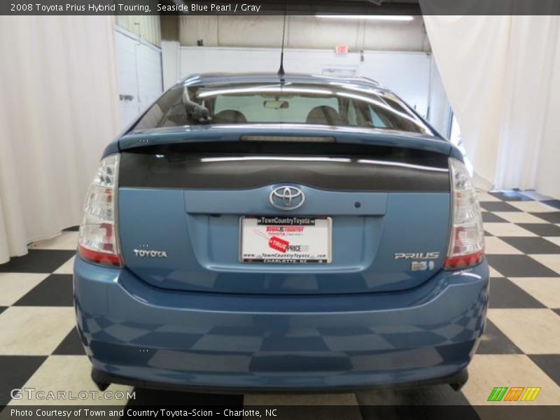 Seaside Blue Pearl / Gray 2008 Toyota Prius Hybrid Touring