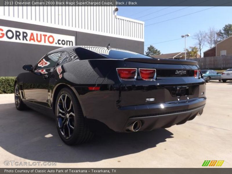Black / Black 2013 Chevrolet Camaro Z600 Black Magic SuperCharged Coupe