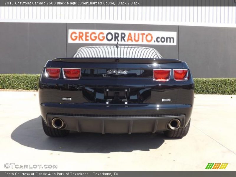 Black / Black 2013 Chevrolet Camaro Z600 Black Magic SuperCharged Coupe