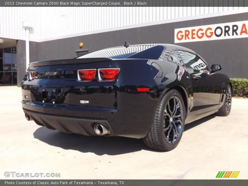 Black / Black 2013 Chevrolet Camaro Z600 Black Magic SuperCharged Coupe