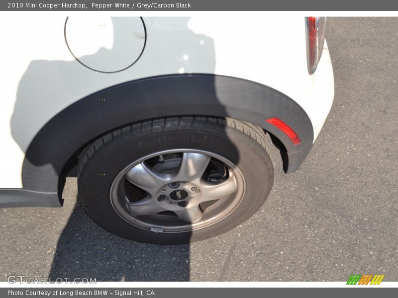 Pepper White / Grey/Carbon Black 2010 Mini Cooper Hardtop