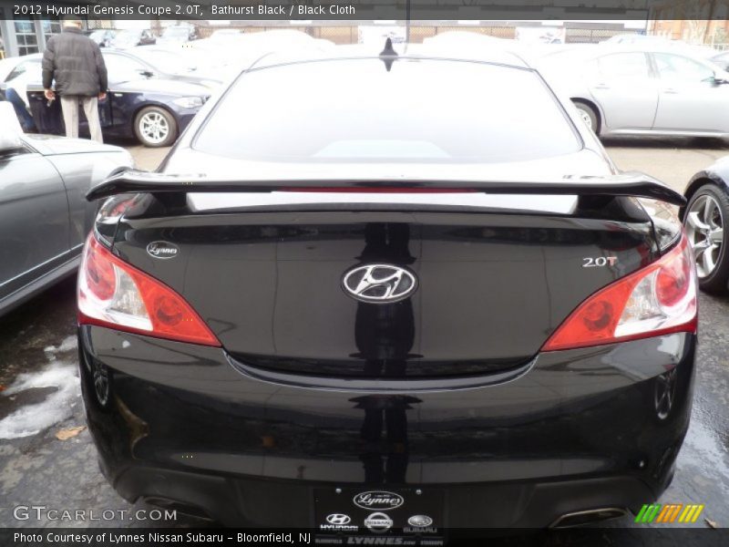Bathurst Black / Black Cloth 2012 Hyundai Genesis Coupe 2.0T