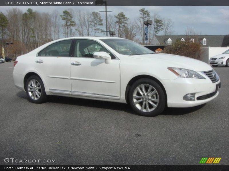 Starfire White Pearl / Parchment 2010 Lexus ES 350