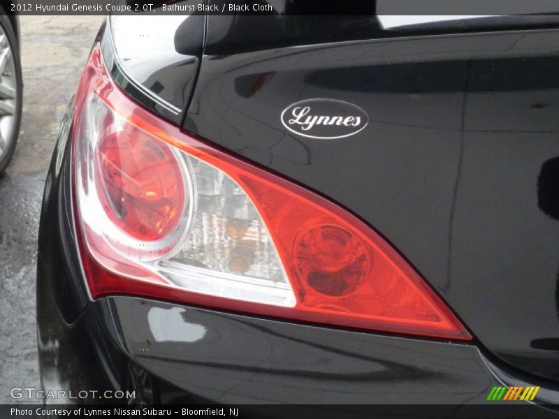 Bathurst Black / Black Cloth 2012 Hyundai Genesis Coupe 2.0T