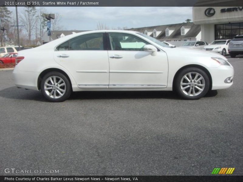 Starfire White Pearl / Parchment 2010 Lexus ES 350