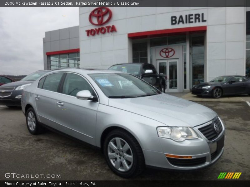 Reflex Silver Metallic / Classic Grey 2006 Volkswagen Passat 2.0T Sedan