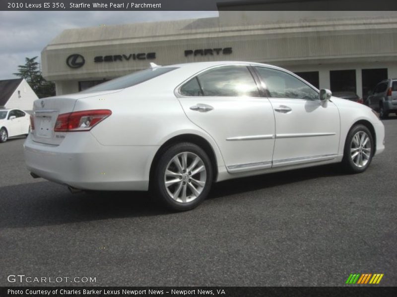 Starfire White Pearl / Parchment 2010 Lexus ES 350