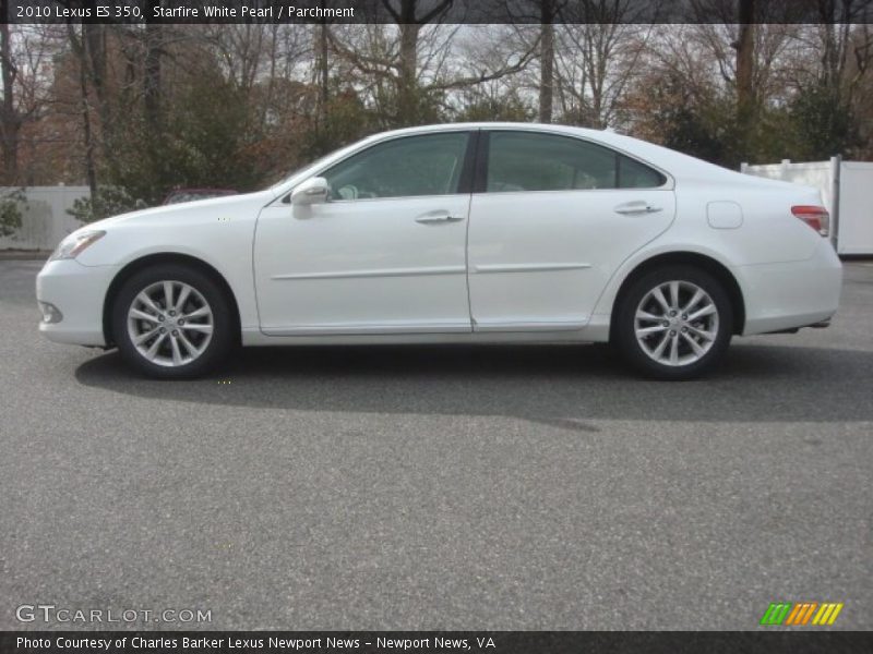 Starfire White Pearl / Parchment 2010 Lexus ES 350