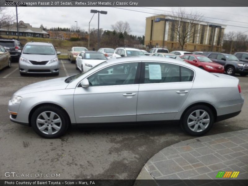 Reflex Silver Metallic / Classic Grey 2006 Volkswagen Passat 2.0T Sedan