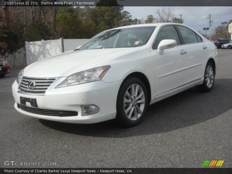 Starfire White Pearl / Parchment 2010 Lexus ES 350