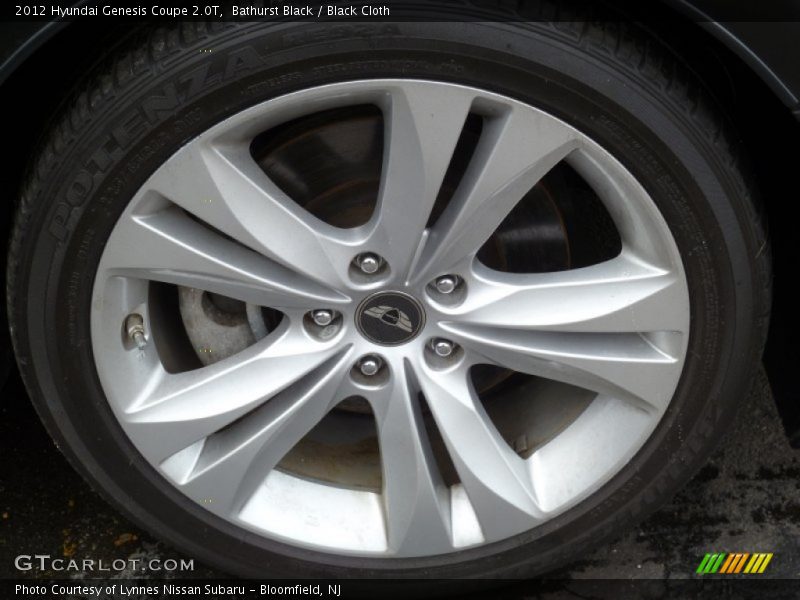Bathurst Black / Black Cloth 2012 Hyundai Genesis Coupe 2.0T