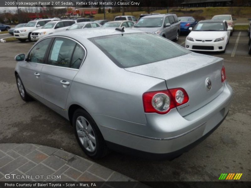 Reflex Silver Metallic / Classic Grey 2006 Volkswagen Passat 2.0T Sedan