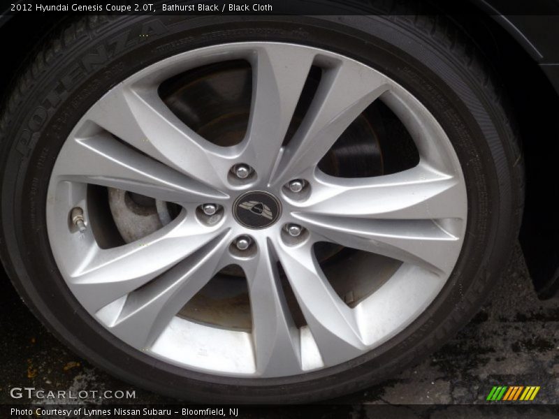 Bathurst Black / Black Cloth 2012 Hyundai Genesis Coupe 2.0T