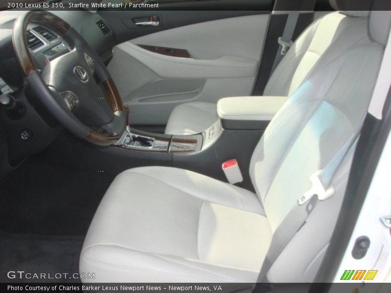 Starfire White Pearl / Parchment 2010 Lexus ES 350