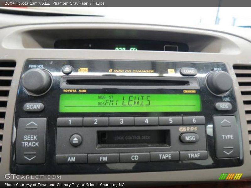 Phantom Gray Pearl / Taupe 2004 Toyota Camry XLE