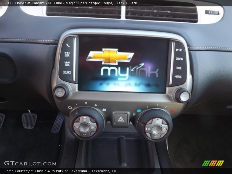 Controls of 2013 Camaro Z600 Black Magic SuperCharged Coupe