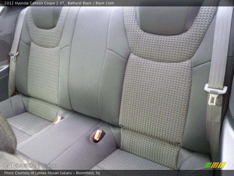Bathurst Black / Black Cloth 2012 Hyundai Genesis Coupe 2.0T