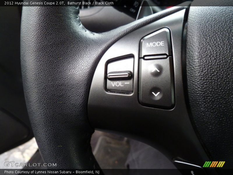 Bathurst Black / Black Cloth 2012 Hyundai Genesis Coupe 2.0T