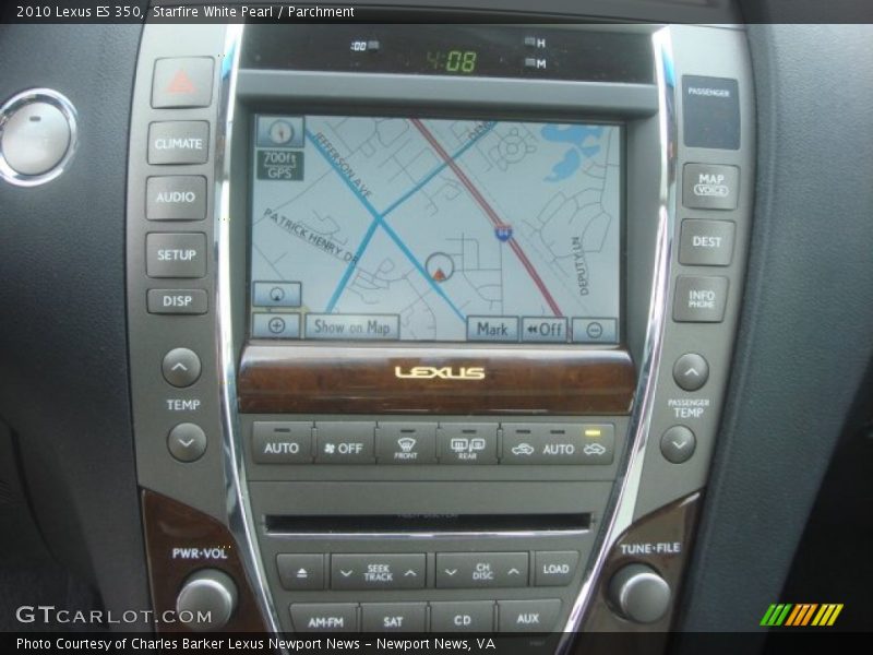 Starfire White Pearl / Parchment 2010 Lexus ES 350