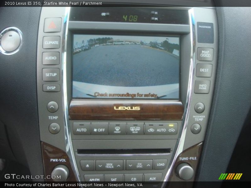 Starfire White Pearl / Parchment 2010 Lexus ES 350