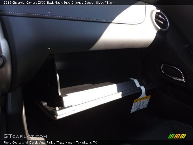 Black / Black 2013 Chevrolet Camaro Z600 Black Magic SuperCharged Coupe