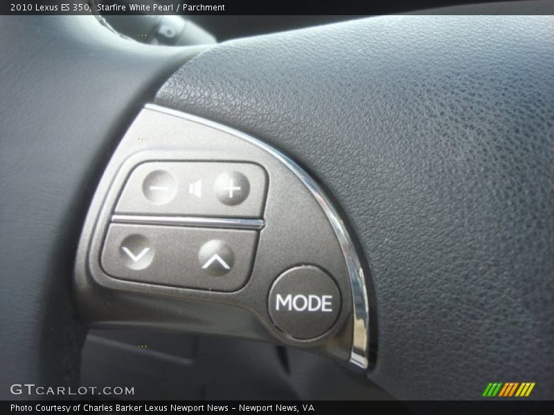 Starfire White Pearl / Parchment 2010 Lexus ES 350