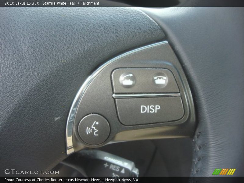 Starfire White Pearl / Parchment 2010 Lexus ES 350
