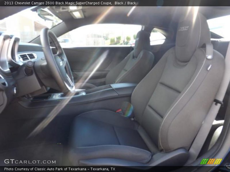  2013 Camaro Z600 Black Magic SuperCharged Coupe Black Interior