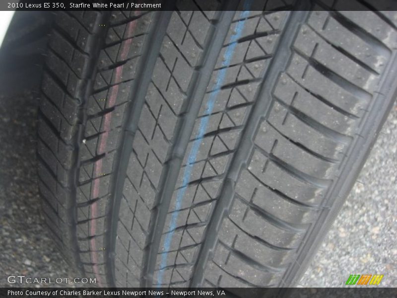 Starfire White Pearl / Parchment 2010 Lexus ES 350