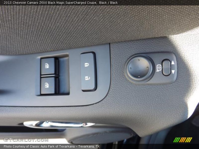 Controls of 2013 Camaro Z600 Black Magic SuperCharged Coupe