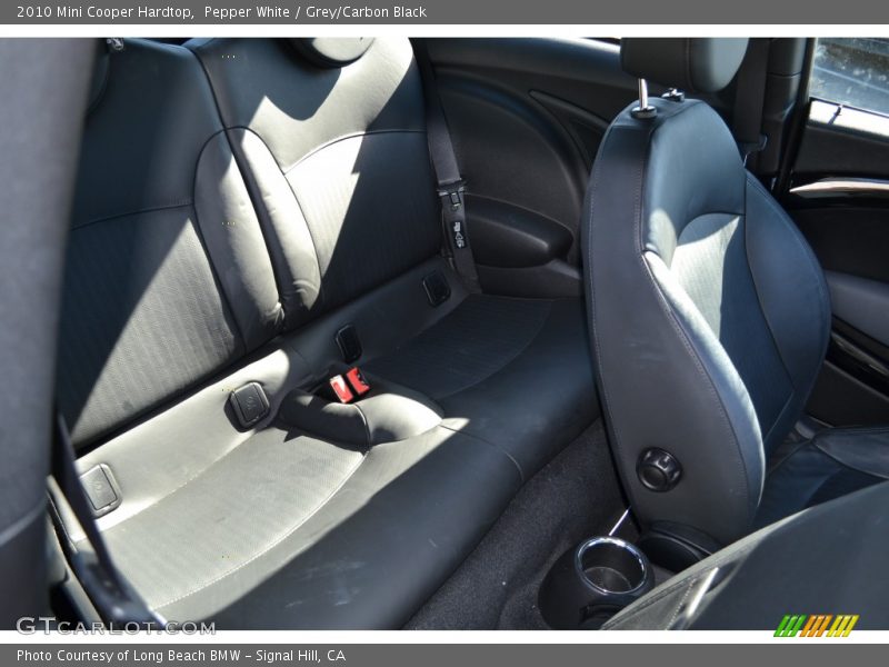 Pepper White / Grey/Carbon Black 2010 Mini Cooper Hardtop