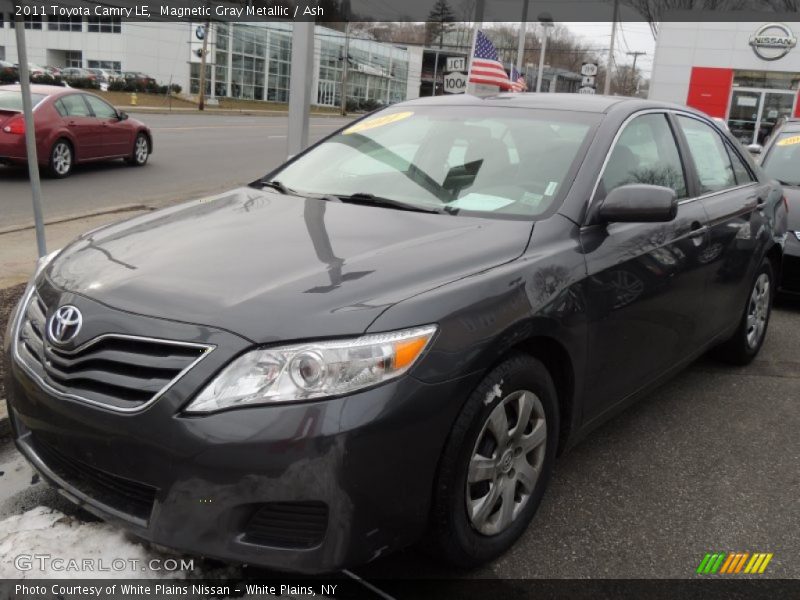 Magnetic Gray Metallic / Ash 2011 Toyota Camry LE