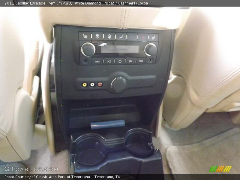 White Diamond Tricoat / Cashmere/Cocoa 2011 Cadillac Escalade Premium AWD
