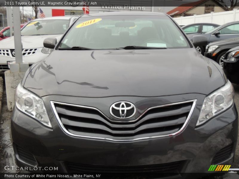 Magnetic Gray Metallic / Ash 2011 Toyota Camry LE
