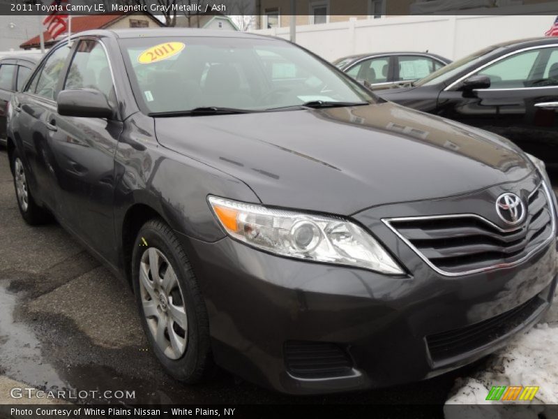 Magnetic Gray Metallic / Ash 2011 Toyota Camry LE