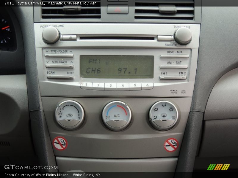 Magnetic Gray Metallic / Ash 2011 Toyota Camry LE