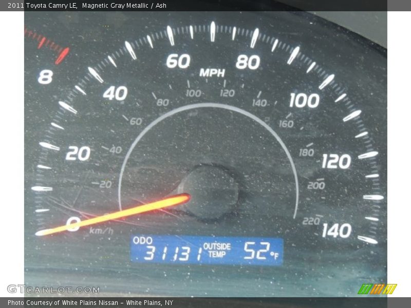 Magnetic Gray Metallic / Ash 2011 Toyota Camry LE