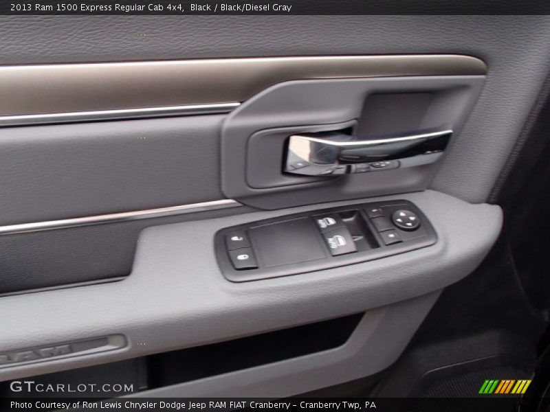 Black / Black/Diesel Gray 2013 Ram 1500 Express Regular Cab 4x4