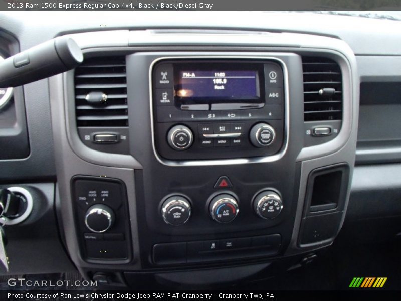 Black / Black/Diesel Gray 2013 Ram 1500 Express Regular Cab 4x4