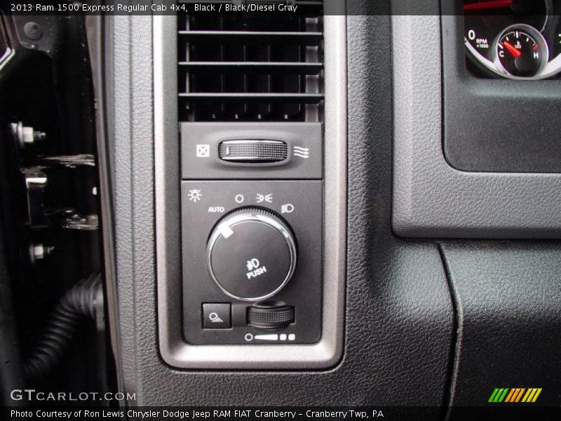 Black / Black/Diesel Gray 2013 Ram 1500 Express Regular Cab 4x4