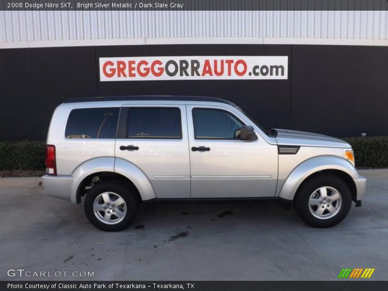 Bright Silver Metallic / Dark Slate Gray 2008 Dodge Nitro SXT